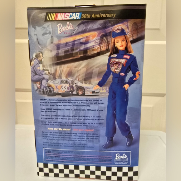 Barbie Collector's Edition 50th Anniversary NASCAR-NIB - Picture 6 of 15